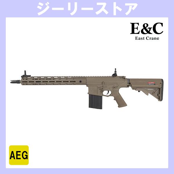 電子トリガー搭載 E&amp;C 903E KAC M110K2 電動ガン デザートカラー AEG