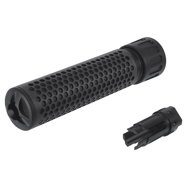 E&amp;C MP135 KAC タイプ QDC ダミーサプレッサー &amp; ハイダー(14mm逆ネジ) ブラ...