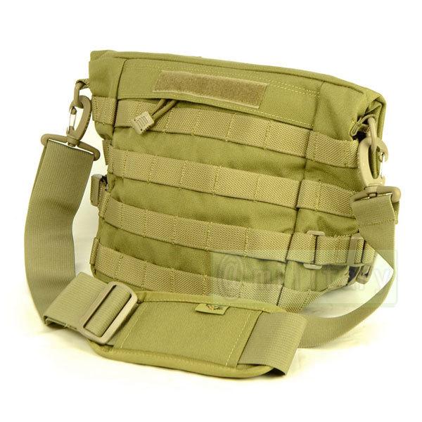 FLYYE ショルダー アクセサリーバッグ　カーキ BG-G005