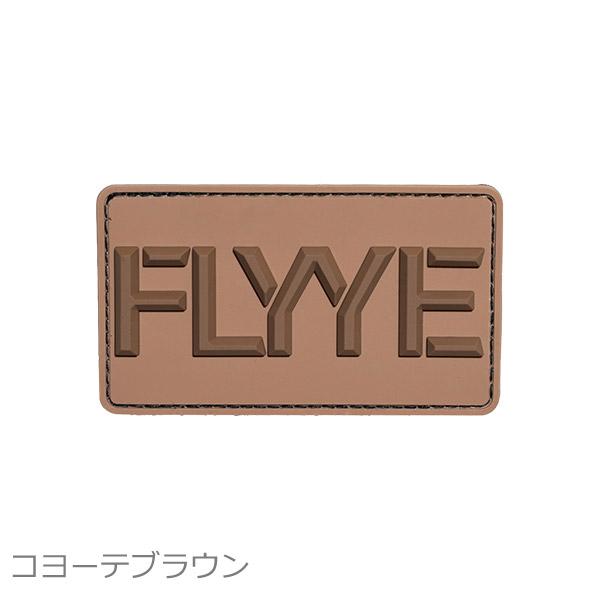 FLYYE DEFENSE FLYYE ロゴ パッチ コヨーテブラウン