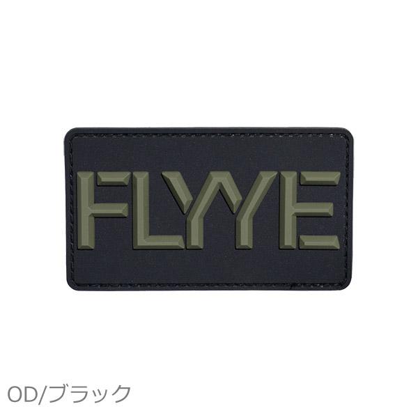 FLYYE DEFENSE FLYYE ロゴ パッチ OD/ブラック