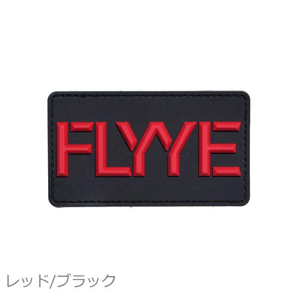 FLYYE DEFENSE FLYYE ロゴ パッチ レッド/ブラック