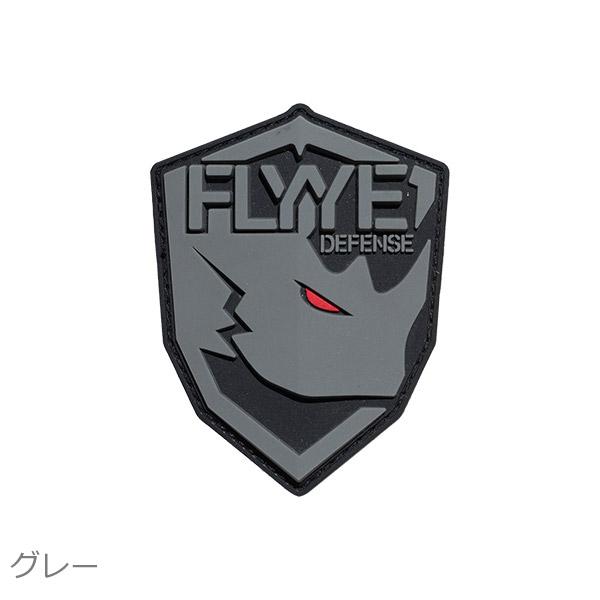 FLYYE DEFENSE FLYYE RHINOCEROS SHIELD パッチ グレー