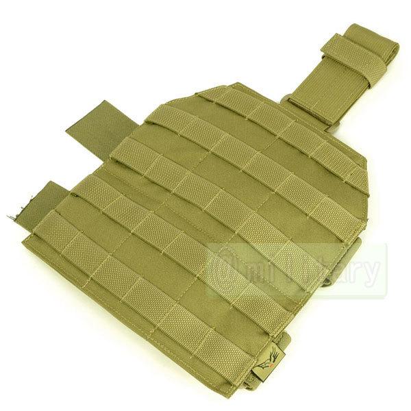 Flyye MOLLE対応レッグパネル　カーキ　HR-B002
