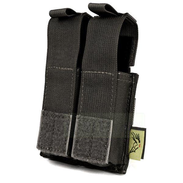 Flyye MOLLE Double .45 Pistol Magazine Pouch　BK  P...