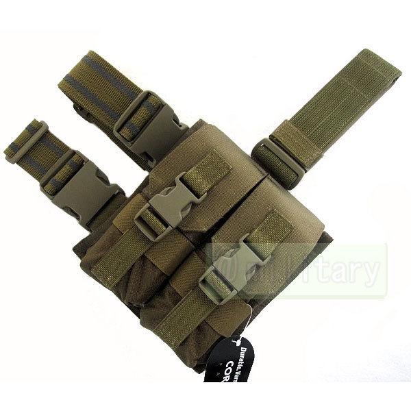 FLYYE Molle Drop Leg M4/M16 MAG Pouch  CB　PK-E007