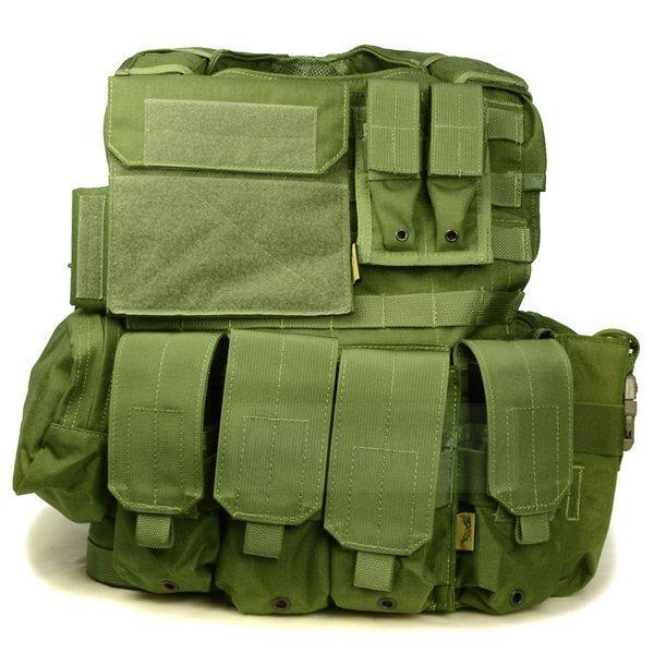 Flyye Force Recon Vest with Pouch Set Ver.LAND　OD ...