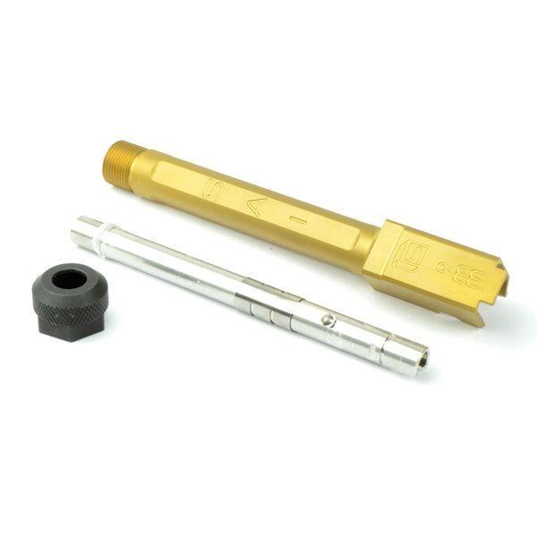 Guns Modify SAIタイプ CNCステンレス スレッドアウター&amp;インナーバレルセット CC...