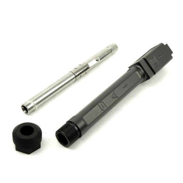 Guns Modify SAIタイプ CNCステンレス ボックスフルートアウター&amp;インナーバレルセッ...