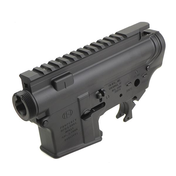 Guns Modify アルミアッパー ＆ ロアレシーバーセット M16A4 刻印 マルイ GBB ...