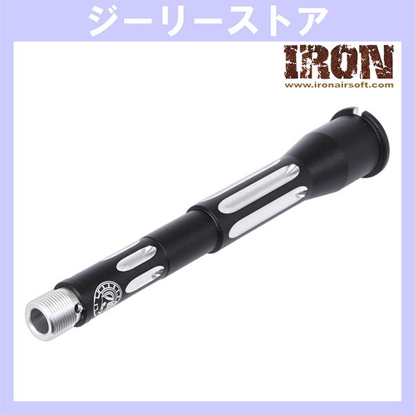 IRON AIRSOFT アルミCNC BAD タイプ 7.5インチ アウターバレル 各社GBB M...