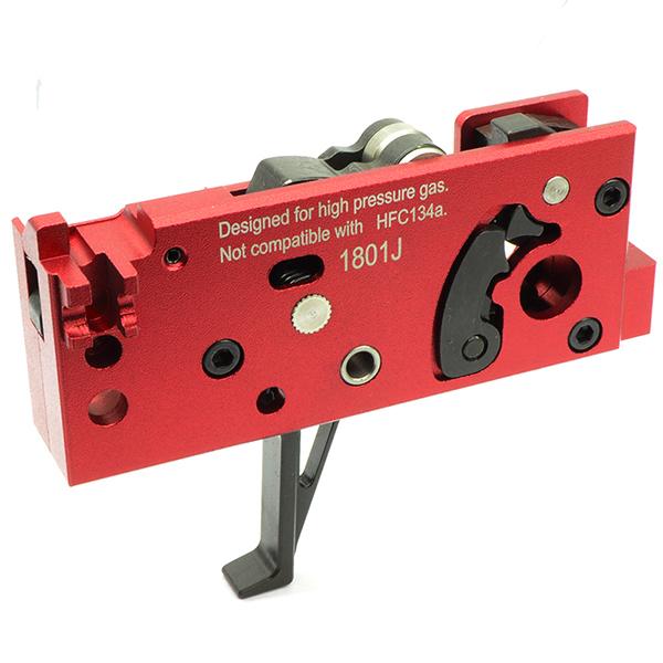 IRON AIRSOFT マルイ MWSシリーズ用 CNCアルミ削り出し コンプリートトリガーボック...