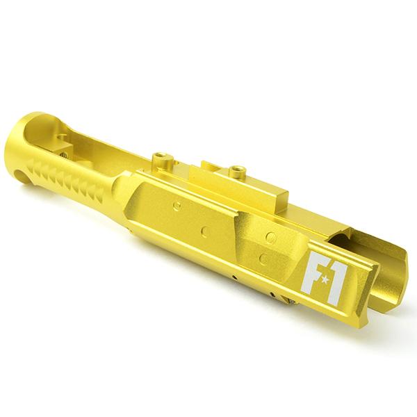 IRON AIRSOFT マルイ MWSシリーズ用 CNCアルミ削り出し ボルトキャリアー イエロー...