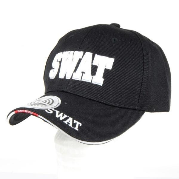 SWATタイプ キャップ フリーサイズ ブラック