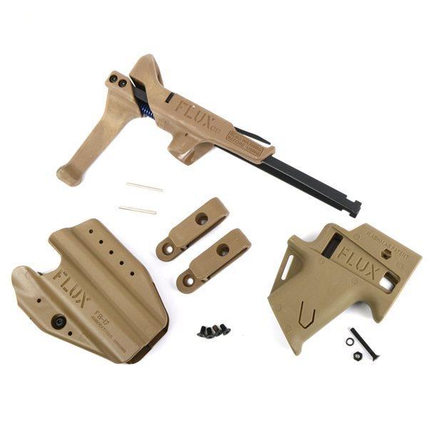FLUX BRACE タイプ グロック用ストック ＆ ホルスター + フラッシュマグ セット デザー...