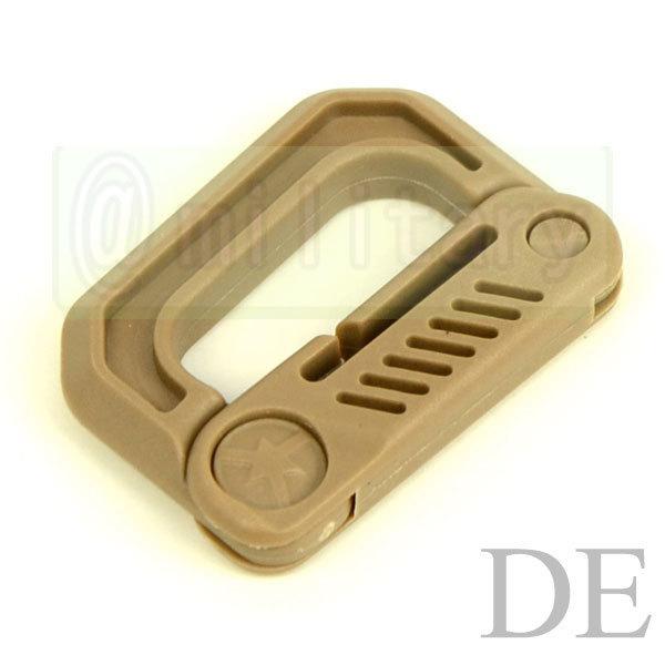 樹脂製カラビナ 小 DE