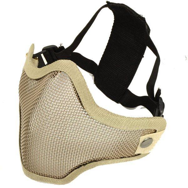 メッシュ タイプ ハーフフェイスガード ver2 TAN