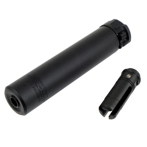 5KU SF SOCOM556-MG タイプ サプレッサー &amp; ハイダー (14mm逆ネジ) ブラッ...