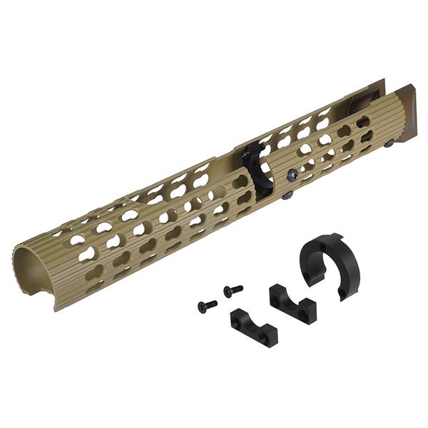 5KU VS-24 AK KeyMod ロング チューブラー ハンドガード for LCT、GHK、...