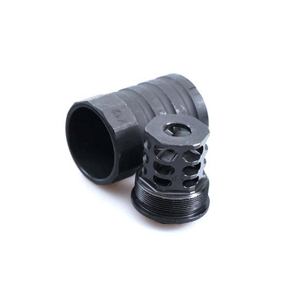 5KU JMAC CUSTOMS 360 X12タイプ マズルブレイク ＆ ブラストシールドセット ...