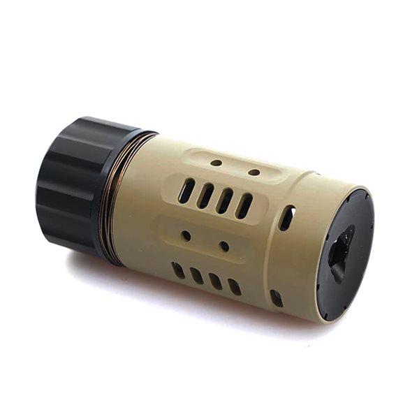 5KU Dead Airタイプ Pyro エンハンスド マズルブレイクセット 14mm逆ネジ デザー...