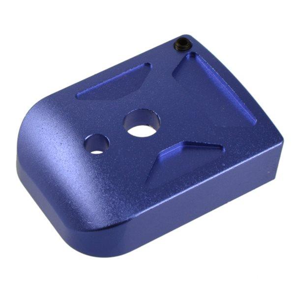 5KU ハイキャパ シリーズ 用 金属製 マガジンベース　Type1 ブルー