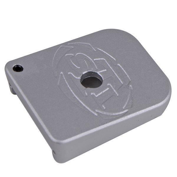 5KU STI タイプ ハイキャパ シリーズ 用 金属製 マガジンベース シルバー