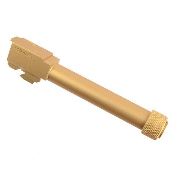 5KU マルイ グロック17 Gen.3用 14mm逆ネジ対応 タクティカル アウターバレル ゴール...