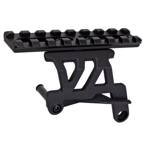 5KU マルイ ハイキャパ 5.1、4.3用 20mmレールマウント ブラック