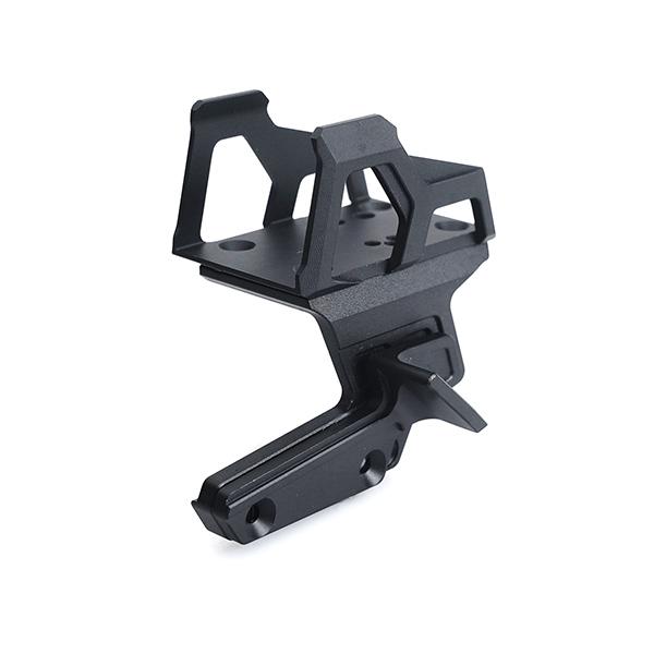 5KU CNC アルミニウム Exoskeleton ユニバーサル オプティクスマウント マルイ ハ...