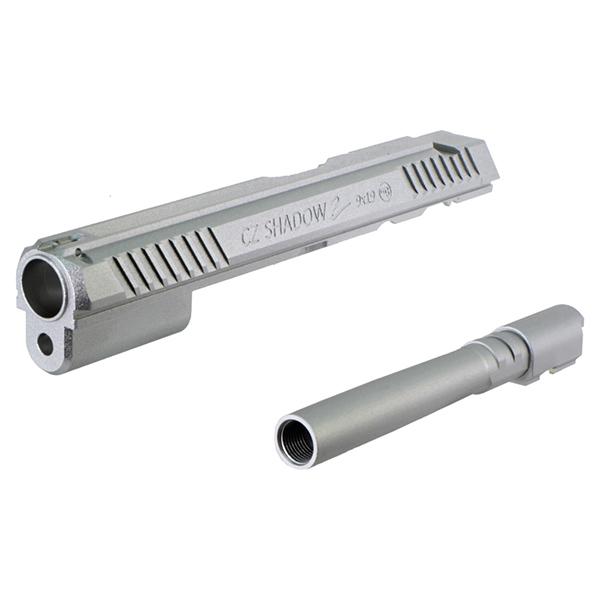 【一部キズあり】5KU SHADOW2タイプ CNC アルミスライド ASG/KJW GBB CZ ...