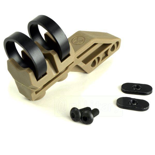 レール ライトマウント MOEハンドガード・1インチ径ライト対応DE