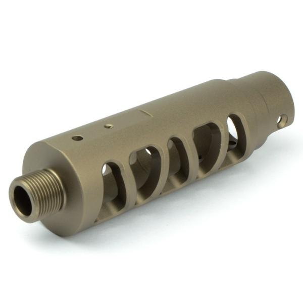 ACTION ARMY AAP01用 CNCアルミ アウターバレル Aタイプ デザートカラー