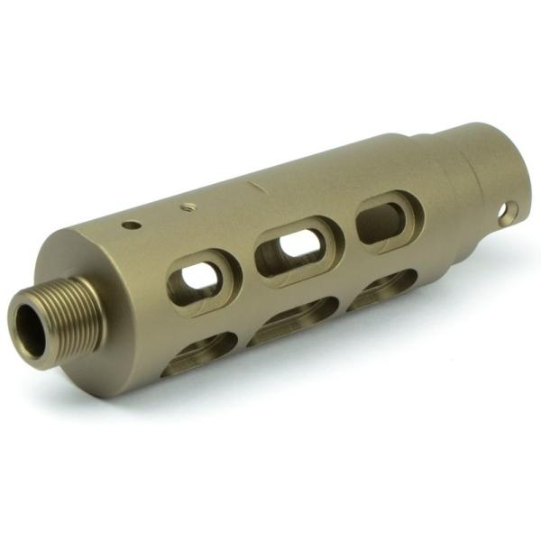 ACTION ARMY AAP01用 CNCアルミ アウターバレル Bタイプ デザートカラー