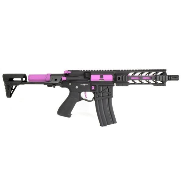 電動ガン Lancer Tactical LT-34 バトルホーク 7 PDR スケルトン ブラック...