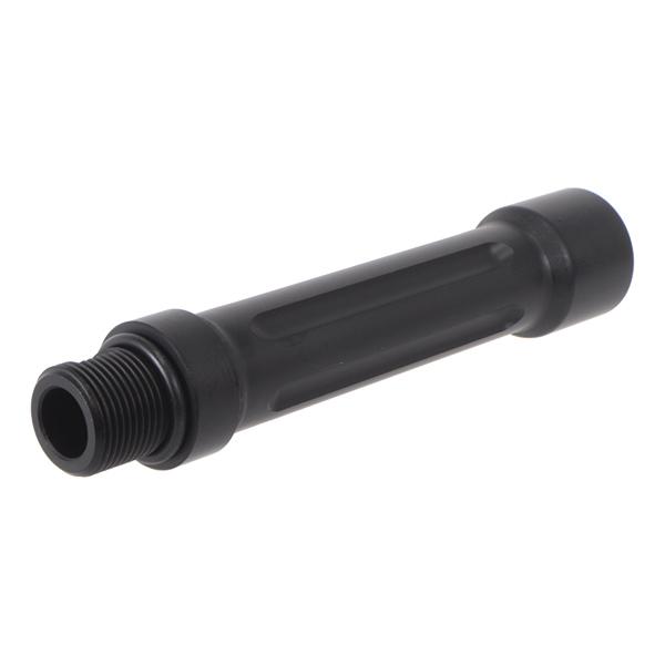 Maple Leaf アルミ CNC エクステンションアウターバレル 3.9インチ 14mm 逆ネジ