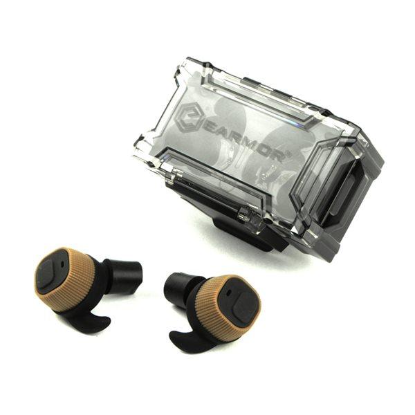 OPSMEN EARMOR M20 エレクトロニック イヤープラグ　充電式　コヨーテブラウン