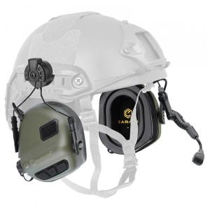 タクティカルヘルメット マルチカム ストロボ・サイドライト・ダミーイヤーマフ付き OPSMEN EARMOR M32H PLUS Tactical Headset 無線通信用電子イヤーマフ