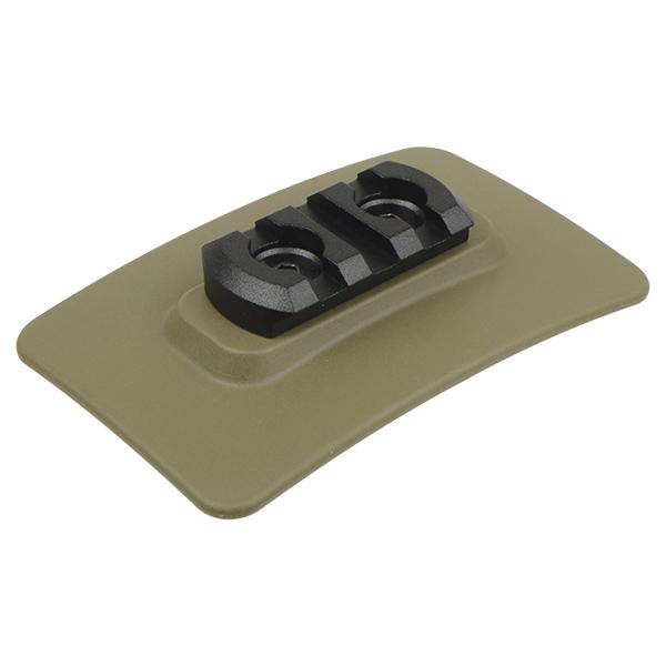 SOTAC ファストアタッチ M-LOK プレート デザートカラー