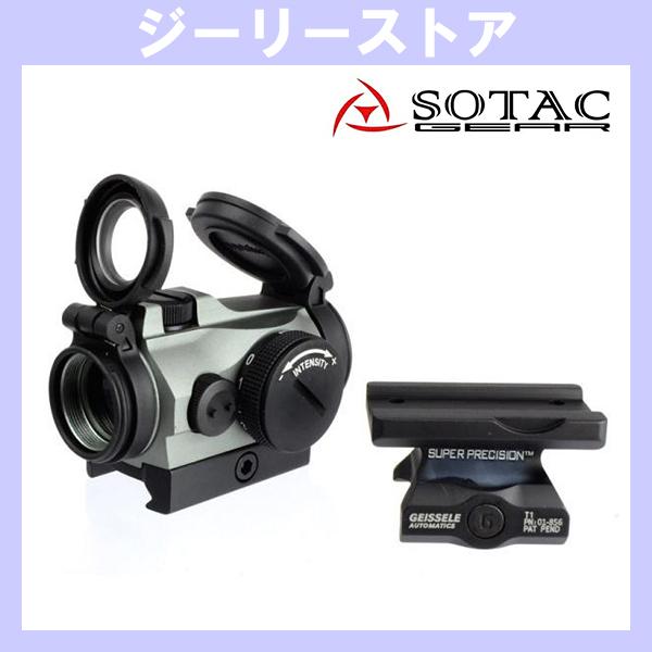 SOTAC T2 タイプ ドットサイト 【NEWバージョン】 + GEISSELE タイプ マウント...