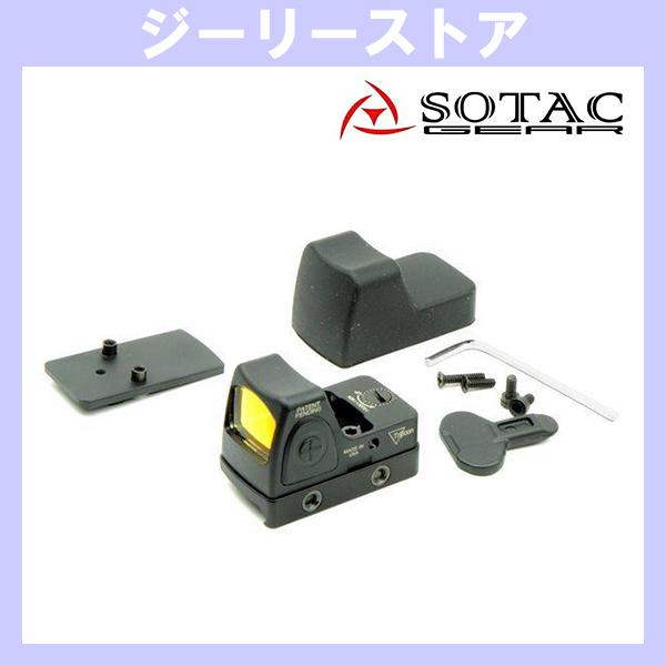 SOTAC ナイロン製 RMR-Cタイプ コンパクトドットサイト グロック用マウント付き　ブラック