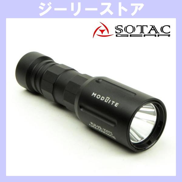 SOTAC MODLITE タイプ PLHV2 ショート フラッシュライト　ブラック