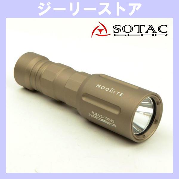 SOTAC MODLITE タイプ PLHV2 ショート フラッシュライト　デザートカラー