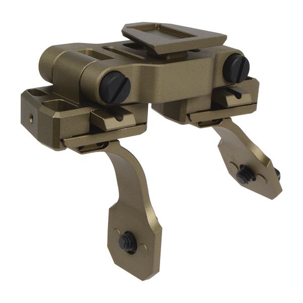 SOTAC IC D14タイプ ナイトビジョン デュアル ブリッジ マウント PVS-14用 デザー...