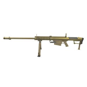 SNOW WOLF バレットM107 (対物ライフル) エアコッキングガン BARRETT FIREARMS ライセンス刻印ver デザートカラー