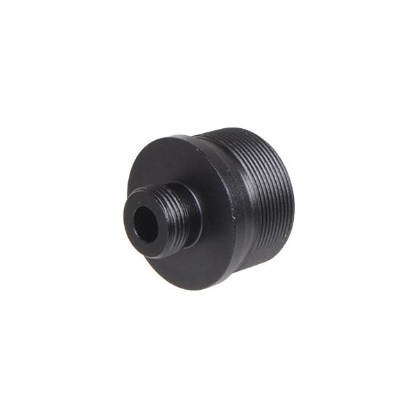 SNOW WOLF サイレンサーアダプター 28mmネジ to 14mm逆ネジ