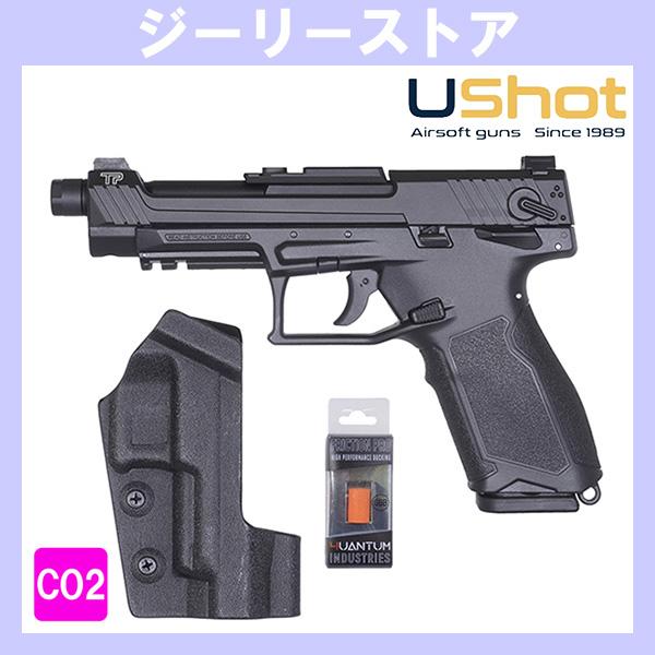 TTI AIRSOFT TP22 CO2ガスブローバック ブラック ホルスターセット