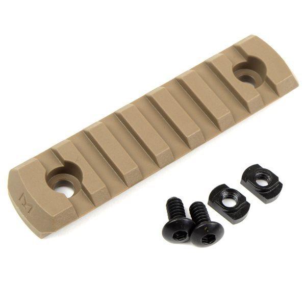 TANGO M-LOK用 エンハンスド レールセクション L (7スロット) デザートカラー