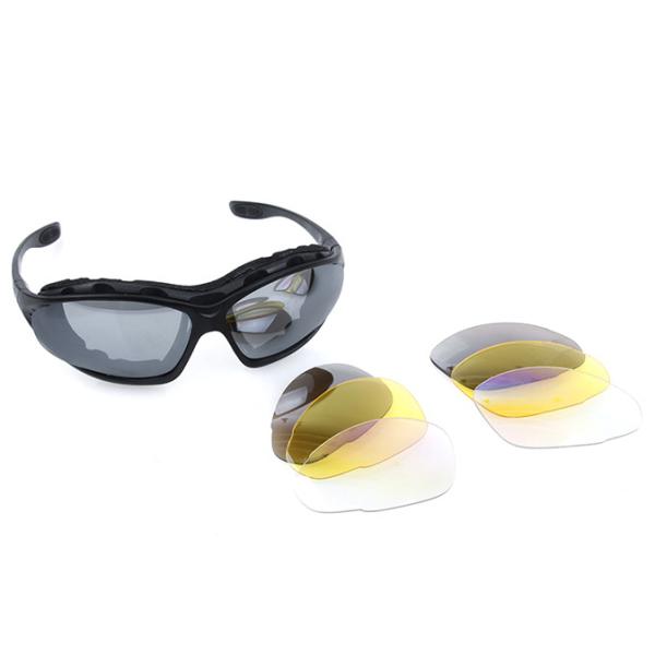 TMC C4 ポリカーボネート グラス ゴーグル ブラック