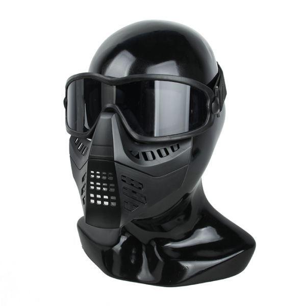 TMC インパクト ゴーグル with リムーバルマスク ブラック